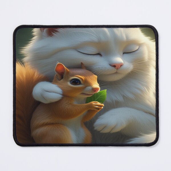 Item preview, Cat and squirrel designed and sold by saly55887.