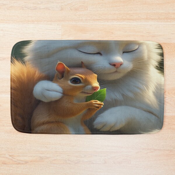 Item preview, Cat and squirrel designed and sold by saly55887.