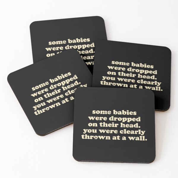 Item preview, Some Babies Were Dropped On Their Heads. You Were Clearly Thrown At A Wall designed and sold by xhearalisa.