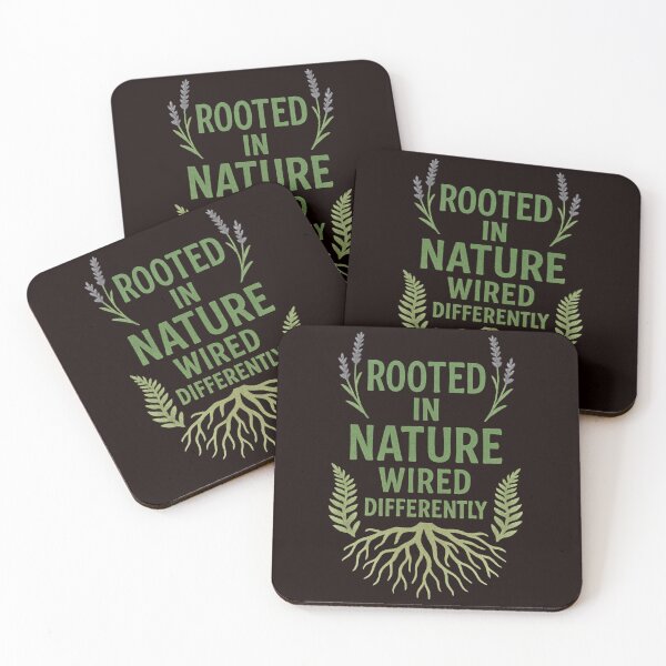 Item preview, Rooted in Nature, Wired Differently – Eco Neuro Design designed and sold by Tadeusz1.