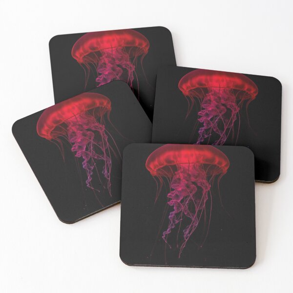 Item preview, Red jellyfish designed and sold by saly55887.