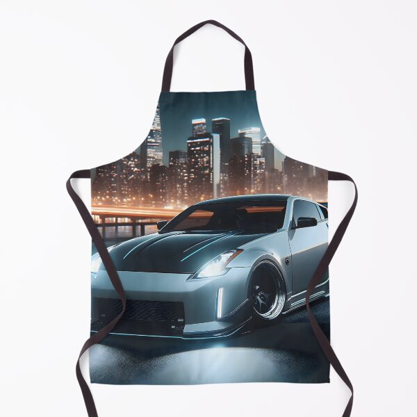 Item preview, White tuned Nissan Z at night in front of a city designed and sold by Salimgor Hangaround Music.