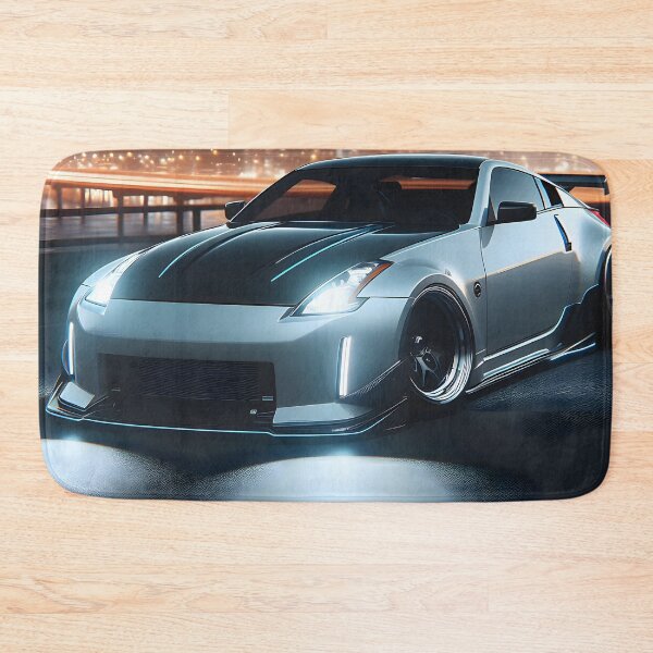 Item preview, White tuned Nissan Z at night in front of a city designed and sold by Salimgor Hangaround Music.