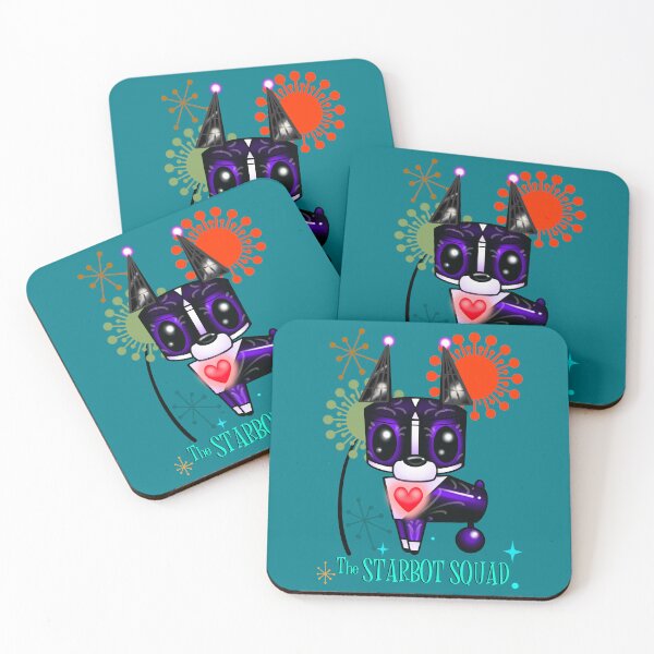 Item preview, The StarBot Squad - The Bleep•Blop Files: mi10 with Flowers designed and sold by MetroINKbooks.