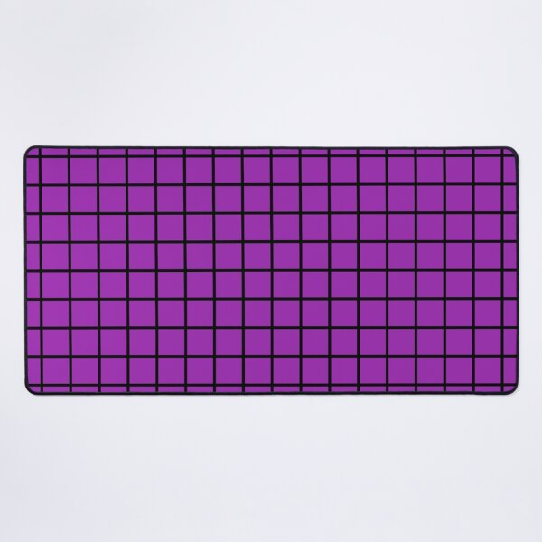 Item preview, Purple Grid Pattern – Bold Checkered Geometric Design designed and sold by larissa-myrie.