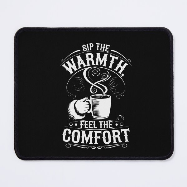 Item preview, Sip the Warmth – Cozy Drink Quote with Winter Vibes designed and sold by Taans-Creation.