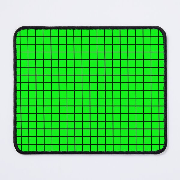 Item preview, Green Grid Pattern – Vibrant Checkered Geometric Design designed and sold by larissa-myrie.