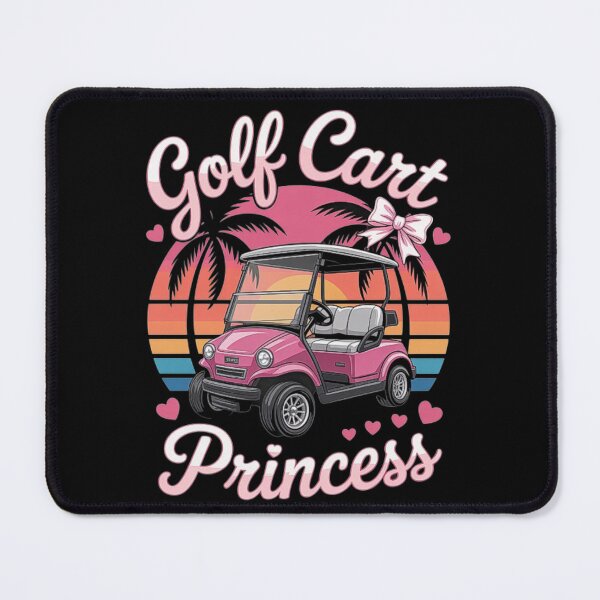 Item preview, Pink Golf Cart Princess - Cute Retro Summer Vibes Design for Girls designed and sold by love3617.