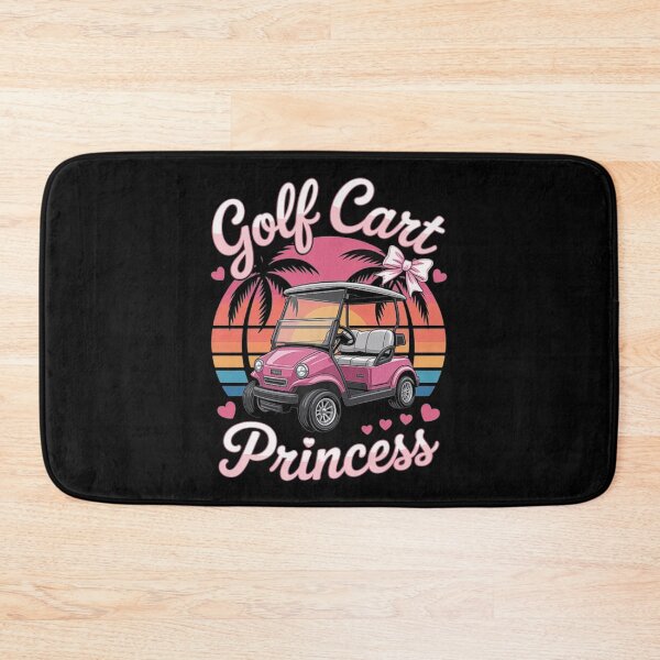 Item preview, Pink Golf Cart Princess - Cute Retro Summer Vibes Design for Girls designed and sold by love3617.