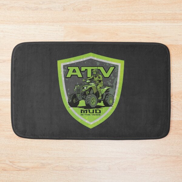 Item preview, ATV Mud In The Veins Shield Design designed and sold by KiwiRider.