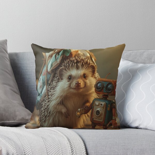 Item preview, The hedgehog and the camera designed and sold by saly55887.
