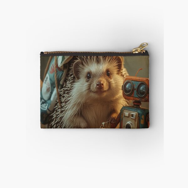 Item preview, The hedgehog and the camera designed and sold by saly55887.