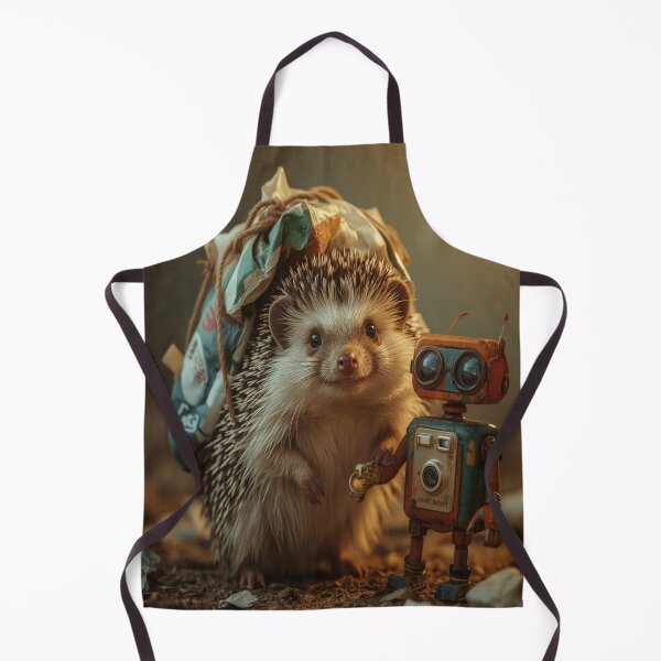 Item preview, The hedgehog and the camera designed and sold by saly55887.