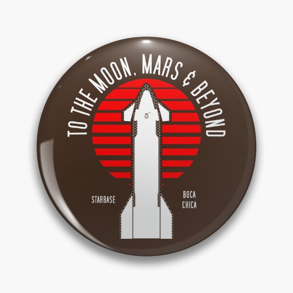 Item preview, Starship. To the Moon, Mars and Beyond. Powered by Raptor Engines (Washed and Worn) designed and sold by BGALAXY.