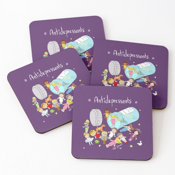 Item preview, Polly Pocket Antidepressants – Kawaii Mental Health Sticker for Self-Care & 90s Nostalgia designed and sold by Keddmia.