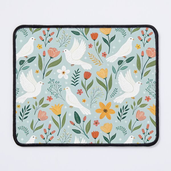 Item preview, Doves Peace Pattern designed and sold by trendspatterns.