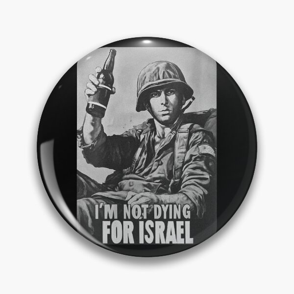 Item preview, American Soldier - I'm not dying for israel  designed and sold by metropol.
