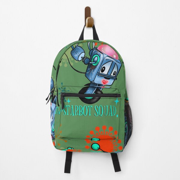 Item preview, The StarBot Squad - The Bleep•Blop Files: Rockit with Flowers designed and sold by MetroINKbooks.