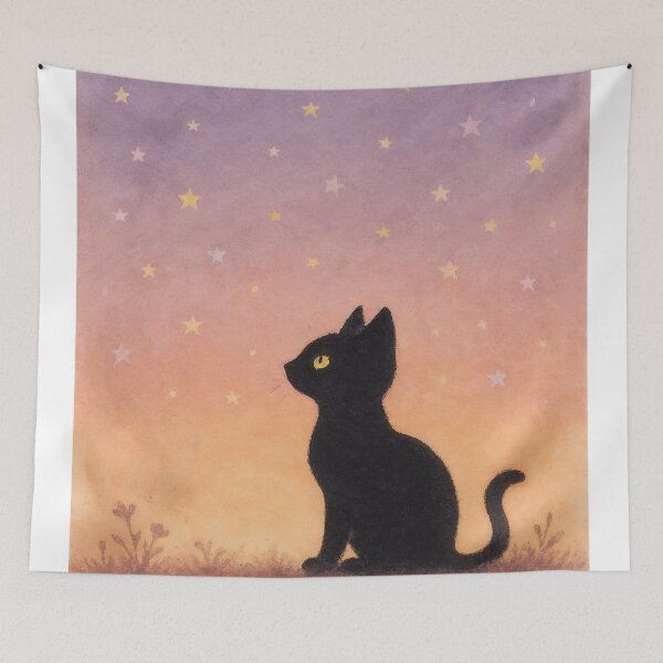 Item preview, Beautiful black cat designed and sold by saly55887.