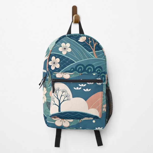 Item preview, Blue Peaceful landscape designed and sold by trendspatterns.