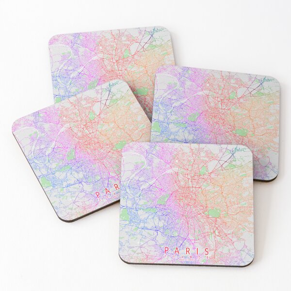 Item preview, Paris City Map of France - Colorful designed and sold by deMAP.