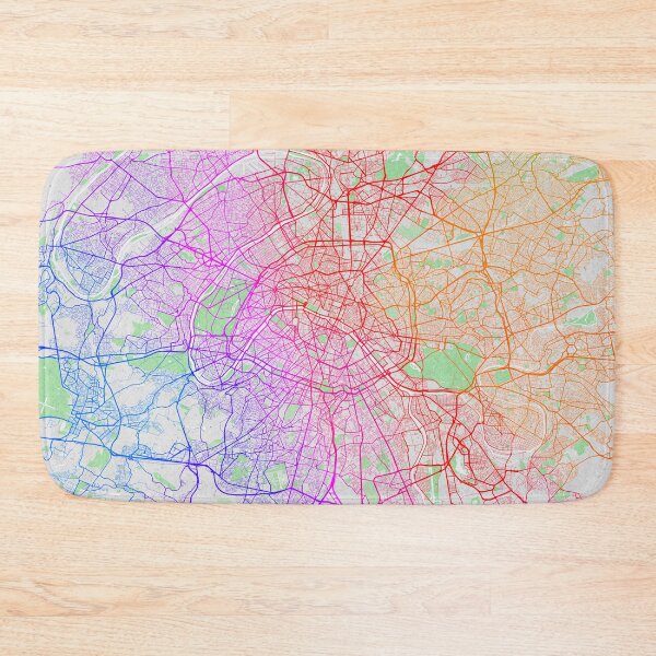 Item preview, Paris City Map of France - Colorful designed and sold by deMAP.
