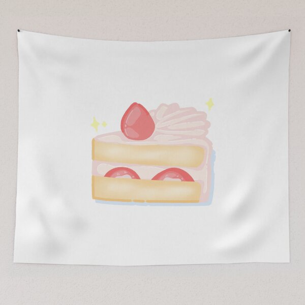 Item preview, Sweet Strawberry Layer Cake designed and sold by MetichaiTH.