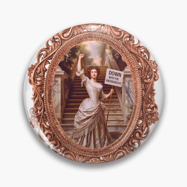 Item preview, Down with the Vintage Patriarchy designed and sold by Kristy's Charmed Arts.