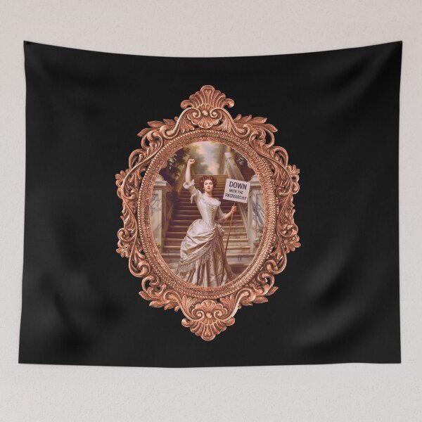 Item preview, Down with the Vintage Patriarchy designed and sold by Kristy's Charmed Arts.