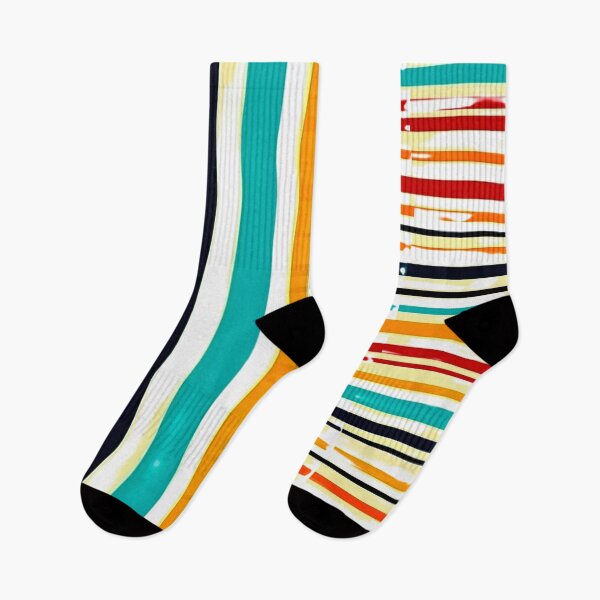 Item preview, Retro Glitch Stripes designed and sold by SouthPrint.