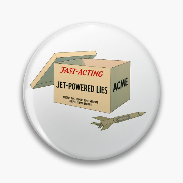 Item preview, ACME Jet Powered Lies designed and sold by FellOffAFirefly.