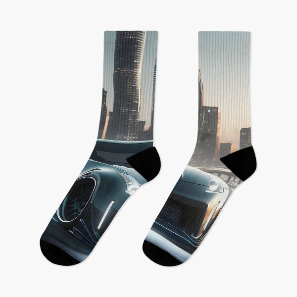 Item preview, Black tuned Nissan Z in front of a city designed and sold by Salimgor Hangaround Music.