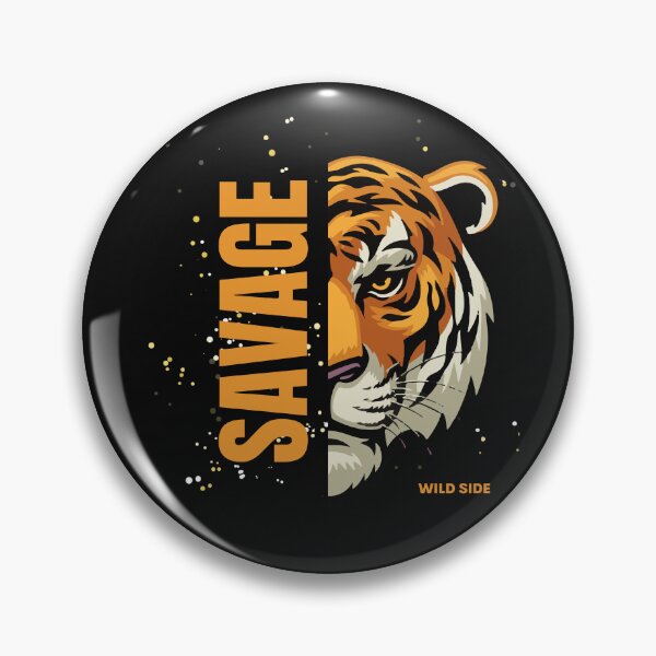 Item preview, Savage | Wild Side for Dark Backgrounds designed and sold by Wild Sacred Soul.