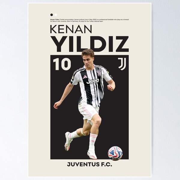 Affiche Poster Football - ONZE - Tigana, Bordeaux, Juventus, Rush