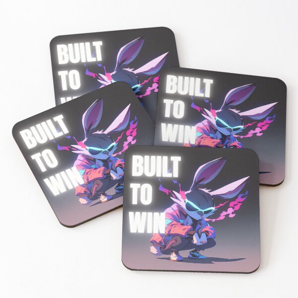Item preview, Built to Win –  Anime-Style Motivational Art designed and sold by THE LOST .