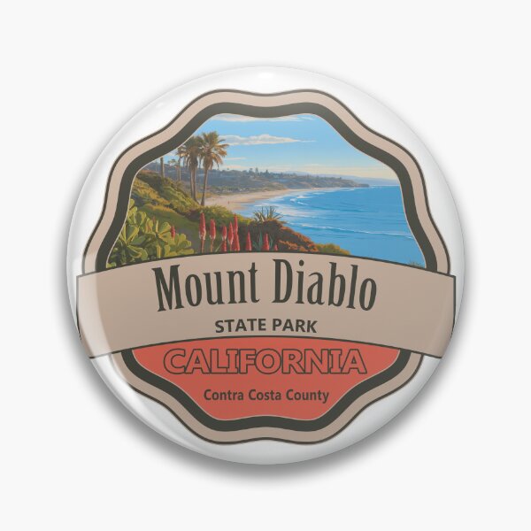 Item preview, Mount Diablo State Park, Contra Costa County, California designed and sold by Wanderful-roads.