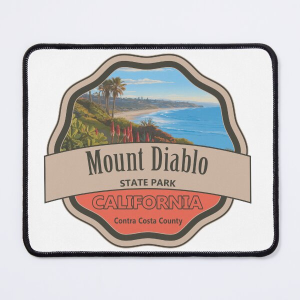 Item preview, Mount Diablo State Park, Contra Costa County, California designed and sold by Wanderful-roads.