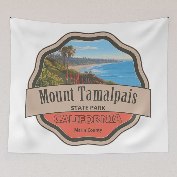 Item preview, Mount Tamalpais State Park, Marin County, California designed and sold by Wanderful-roads.