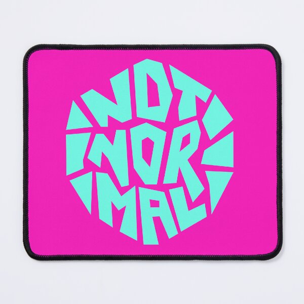 Item preview, Bold “Not Normal” Graphic Circle Design designed and sold by Artchyzh.