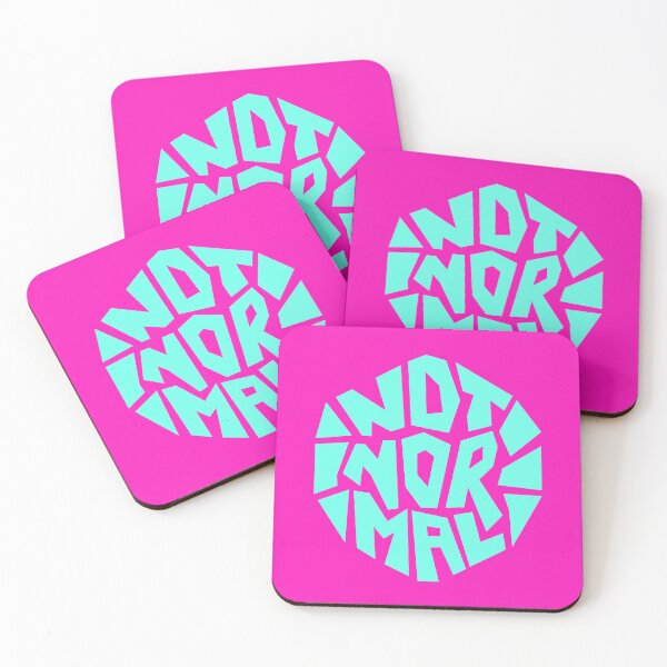 Item preview, Bold “Not Normal” Graphic Circle Design designed and sold by Artchyzh.