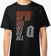 Wo wir hingehen gehen wir alle - Tigerstripes - QAnon Classic T-Shirt