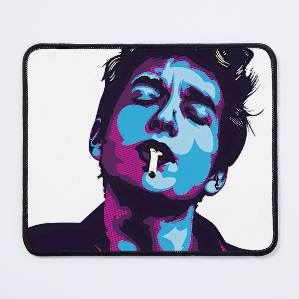 Item preview, Bob Dylan Portrait For Retro Art Fans, Gift For Vintage Music Lovers designed and sold by CarAce.