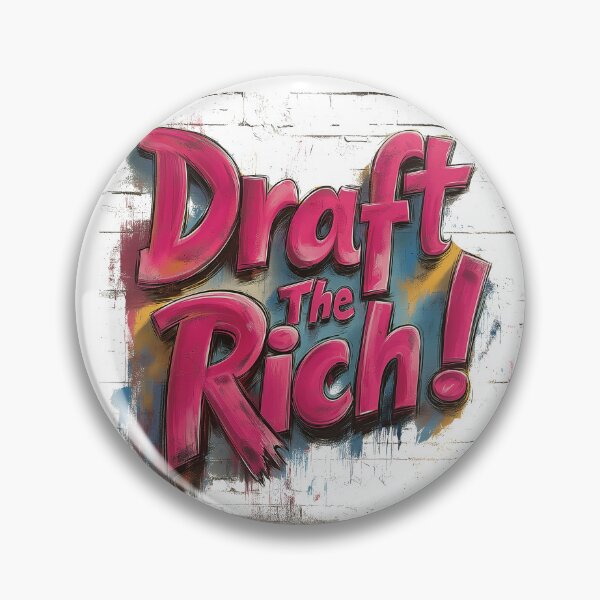 Item preview, Draft The Rich (Street Art) designed and sold by GreaterGrander.