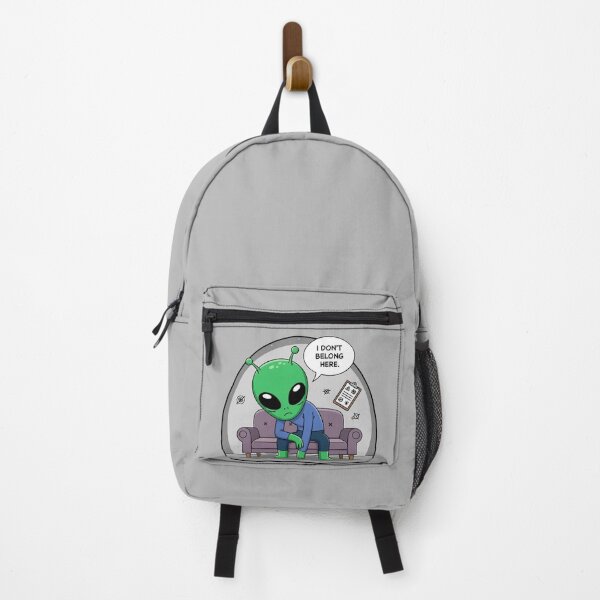 Item preview, Alien in Therapy – “I Don’t Belong Here” designed and sold by MateusPiva.
