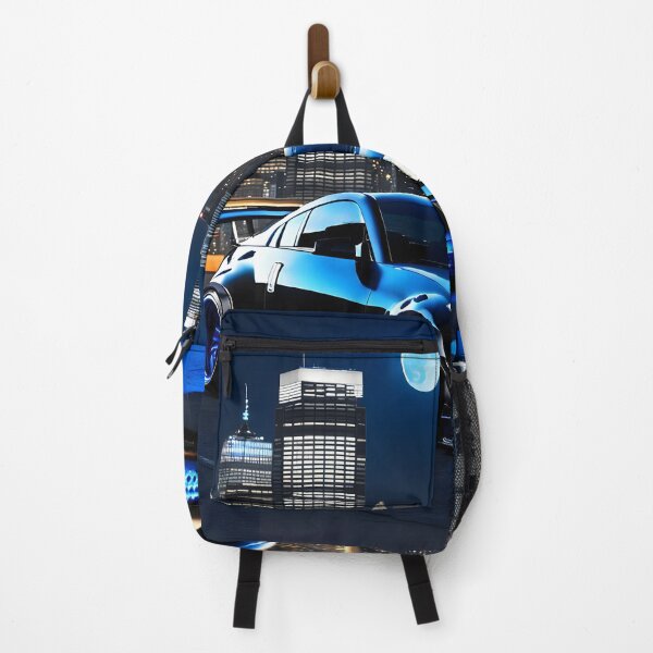 Item preview, Dark blue tuned Nissan Z in front of a city designed and sold by Salimgor Hangaround Music.