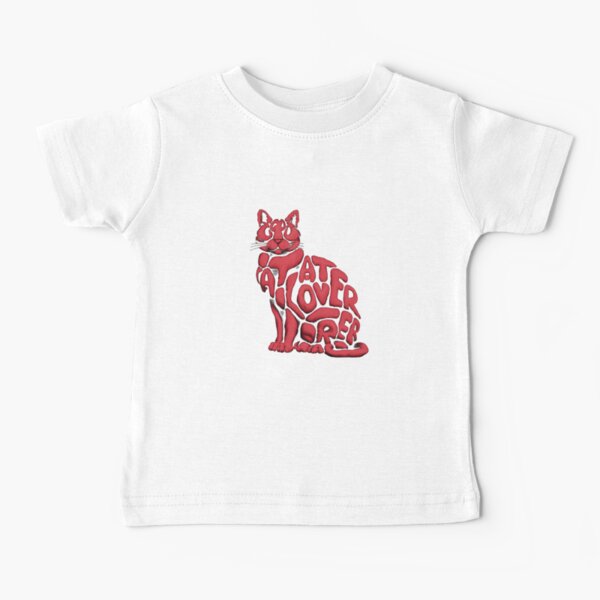 Item preview, cute funny cat red I love cats and kittens, cute cat,cute funny,funny cat designed and sold by Expressions-Sel.