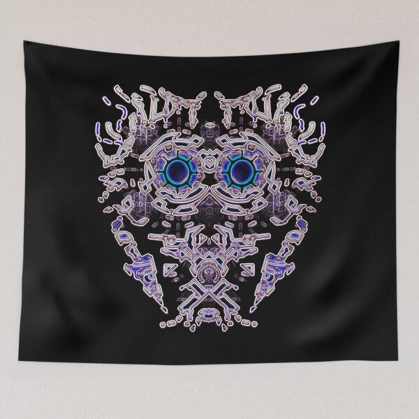 Item preview, Abstract Robot Drone Purple designed and sold by Static-Fractal.