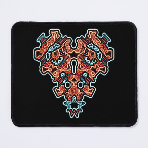 Item preview, Sad Robot Abstract Copper Blue designed and sold by Static-Fractal.