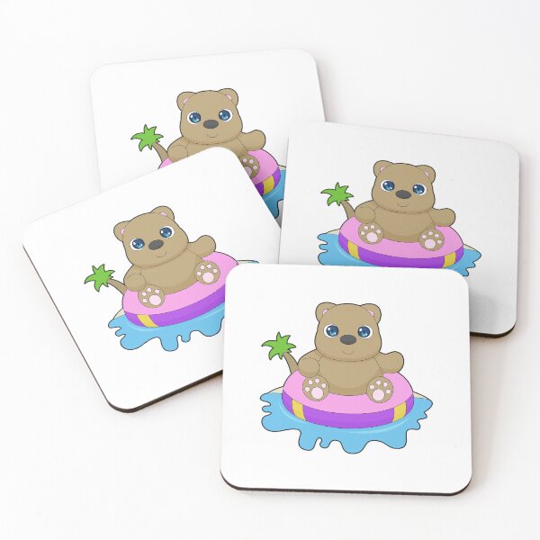 Item preview, Bear Summer Lifebuoy designed and sold by Snabdesign84.