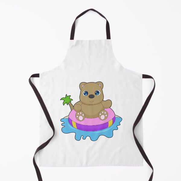 Item preview, Bear Summer Lifebuoy designed and sold by Snabdesign84.